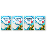 Arla Apetina white cheese 40% less fat 4-pack