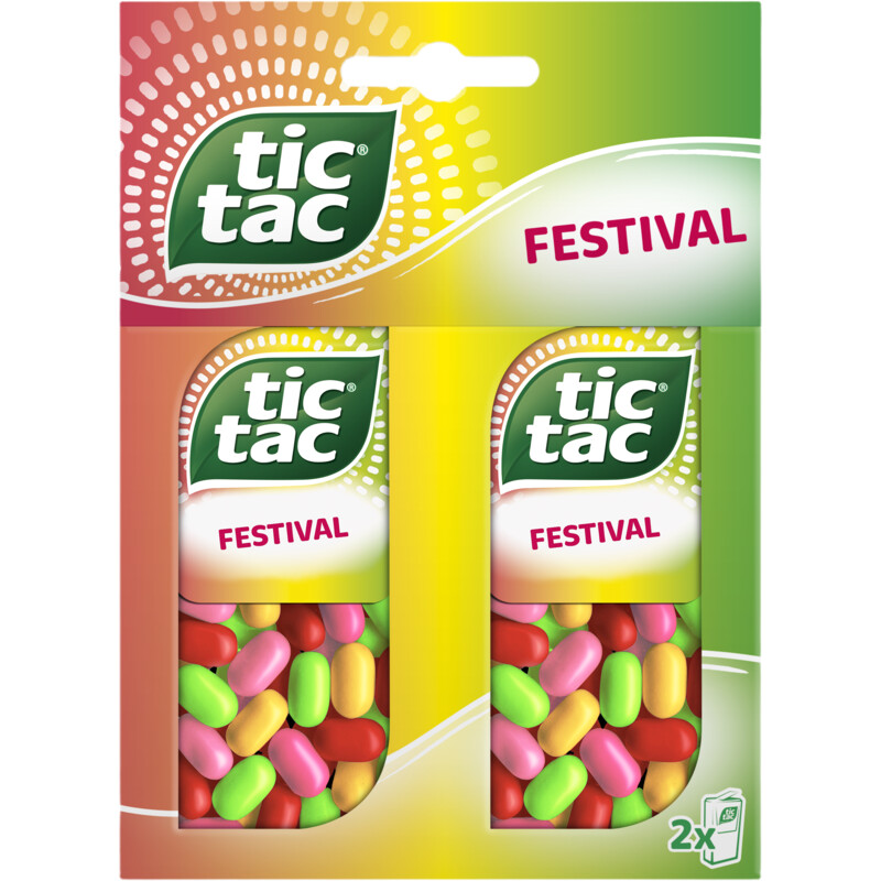 Tic tac Festival 2-pack