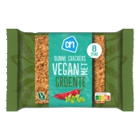 AH Dunne crackers vegan met groenten