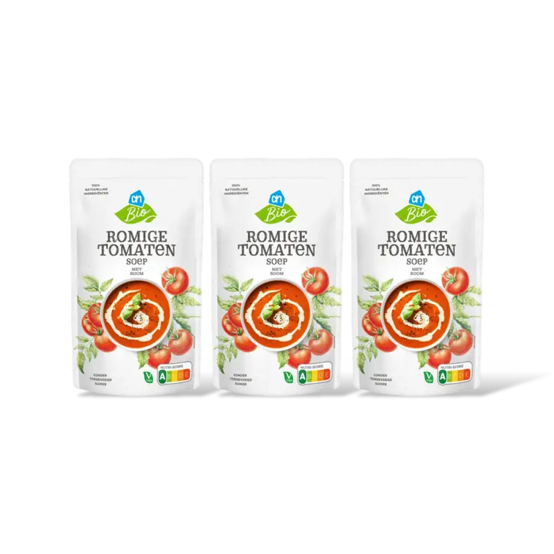 Romige tomatensoep met room 3-pack