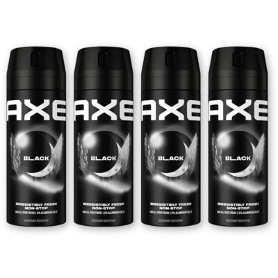 pdp-image-Axe Black deodorant bodyspray 4-pack