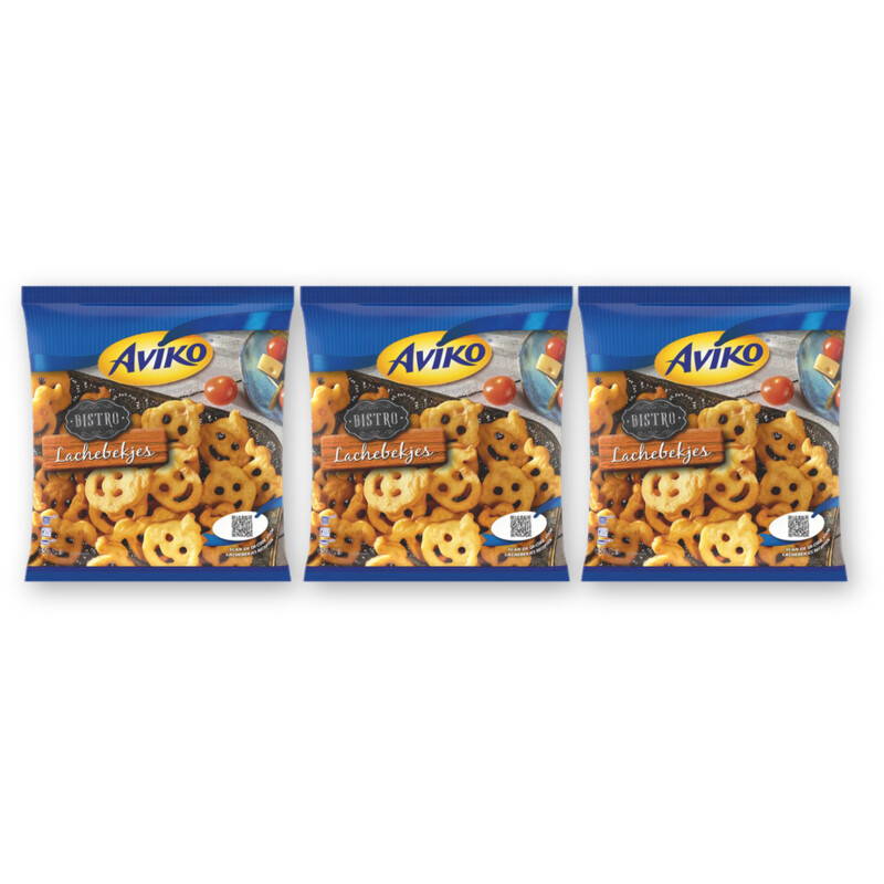 Aviko Lachebekjes 3-pack