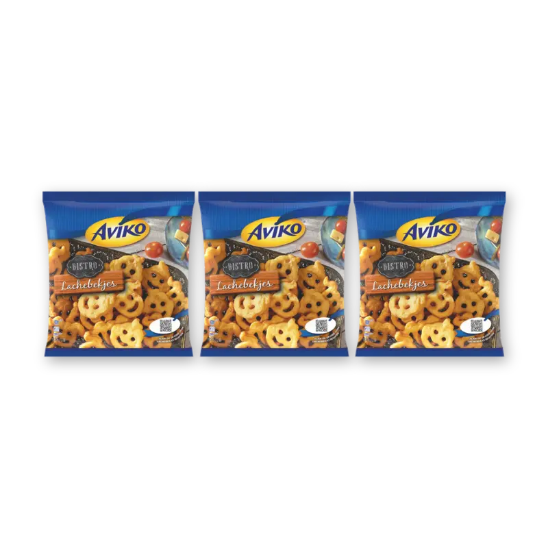 Aviko Lachebekjes 3-pack