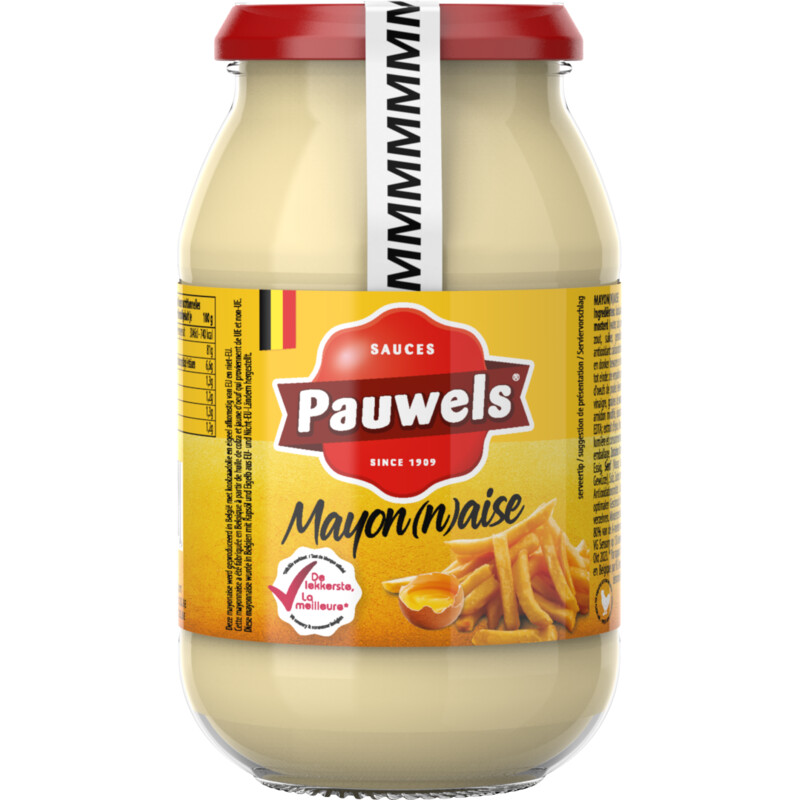 Een afbeelding van Pauwels Mayon(n)aise traditioneel bel