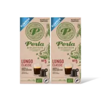 Perla Biologisch Lungo classic capsules 2-pack