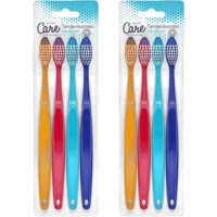 Een afbeelding van Care Tandenborstels medium 4 pack 2-pack