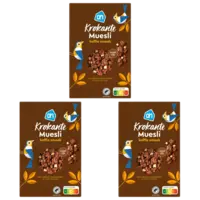 AH Krokante muesli koffie smaak 3-pack