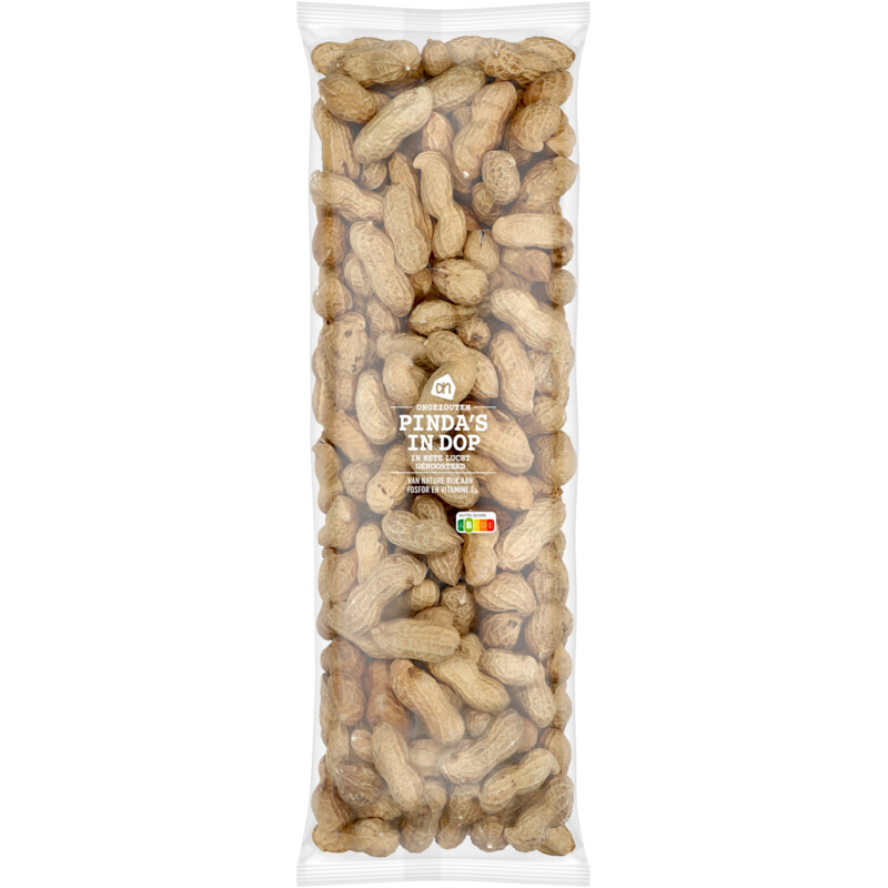 Een afbeelding van AH Pinda's in dop