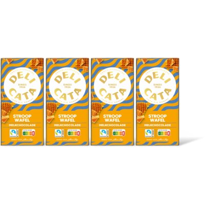 pdp-image-Delicata Reep melkchocolade stroopwafel 4-pack