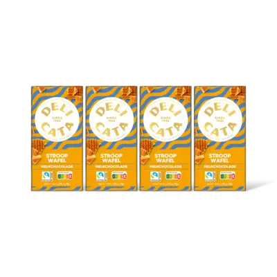 pdp-image-Delicata Reep melkchocolade stroopwafel 4-pack