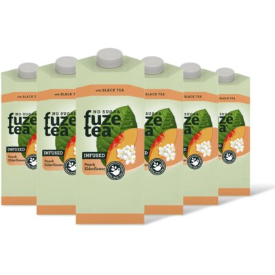 pdp-image-Fuze Tea Black tea peach elderflower ns 6-pack