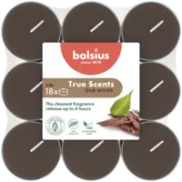Bolsius True scents geurtheelichten oud wood