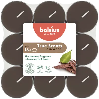 pdp-image-Bolsius True scents geurtheelichten oud wood