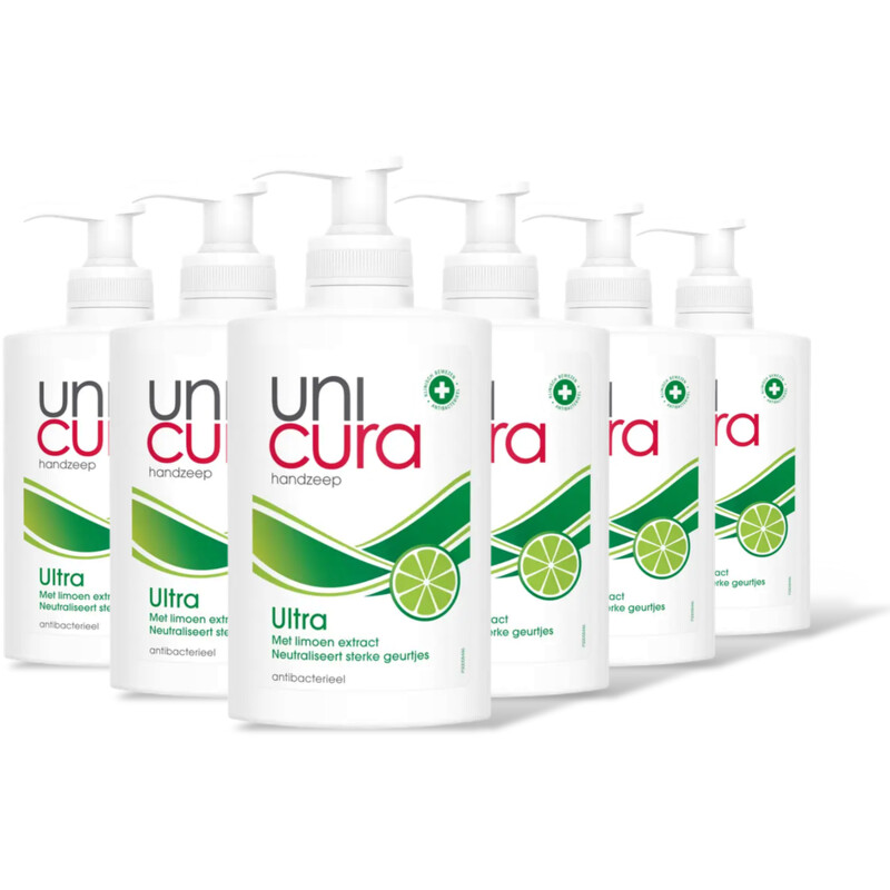 Unicura Ultra antibacterieel handzeep 6-pack