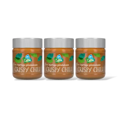pdp-image-AH Terra Hartige pindakaas crispy chili 3-pack