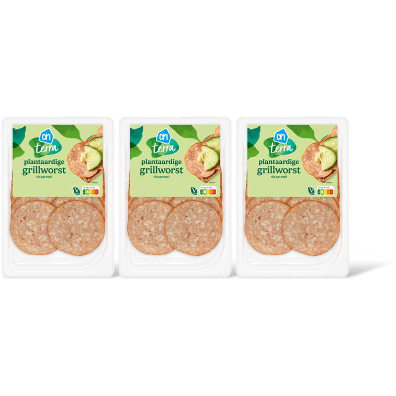 AH Terra Plantaardige grillworst 3-pack