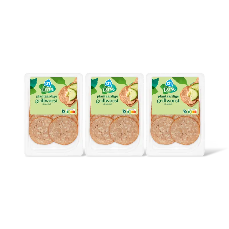 AH Terra Plantaardige grillworst 3-pack