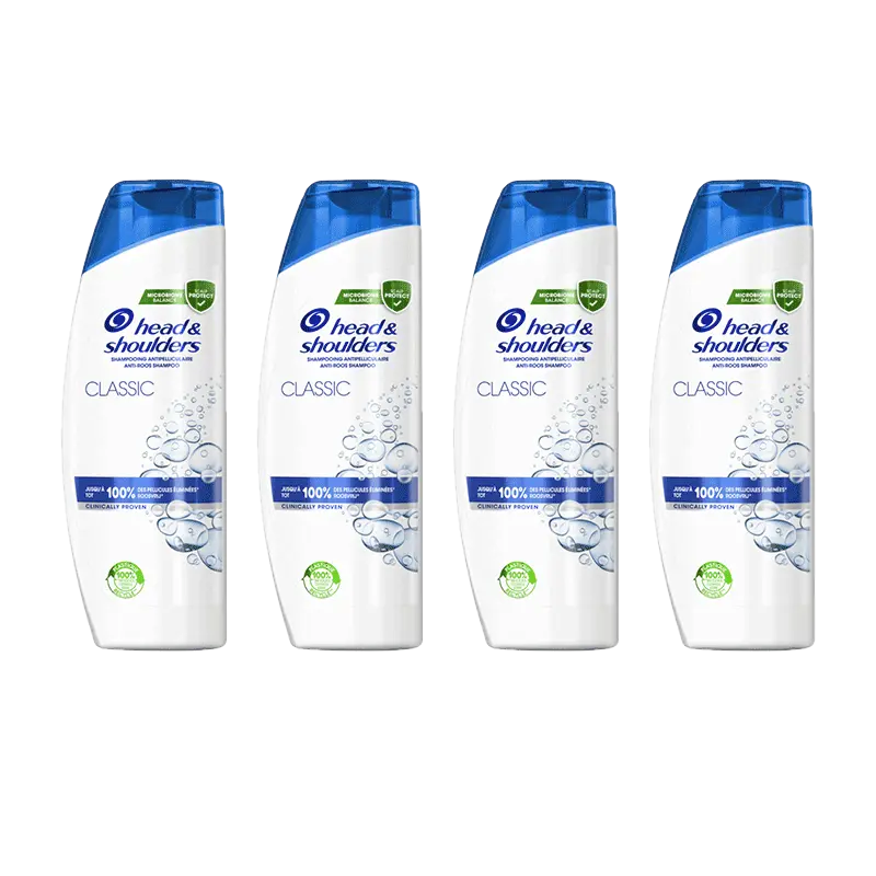 Head & Shoulders Classic shampoo 4-pack