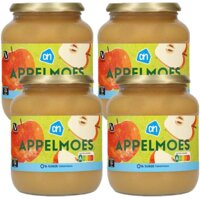 Een afbeelding van AH Appelmoes 0% 4-pack