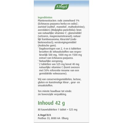 pdp-image-A.Vogel Echinaforce junior + vitamine c kauwtab