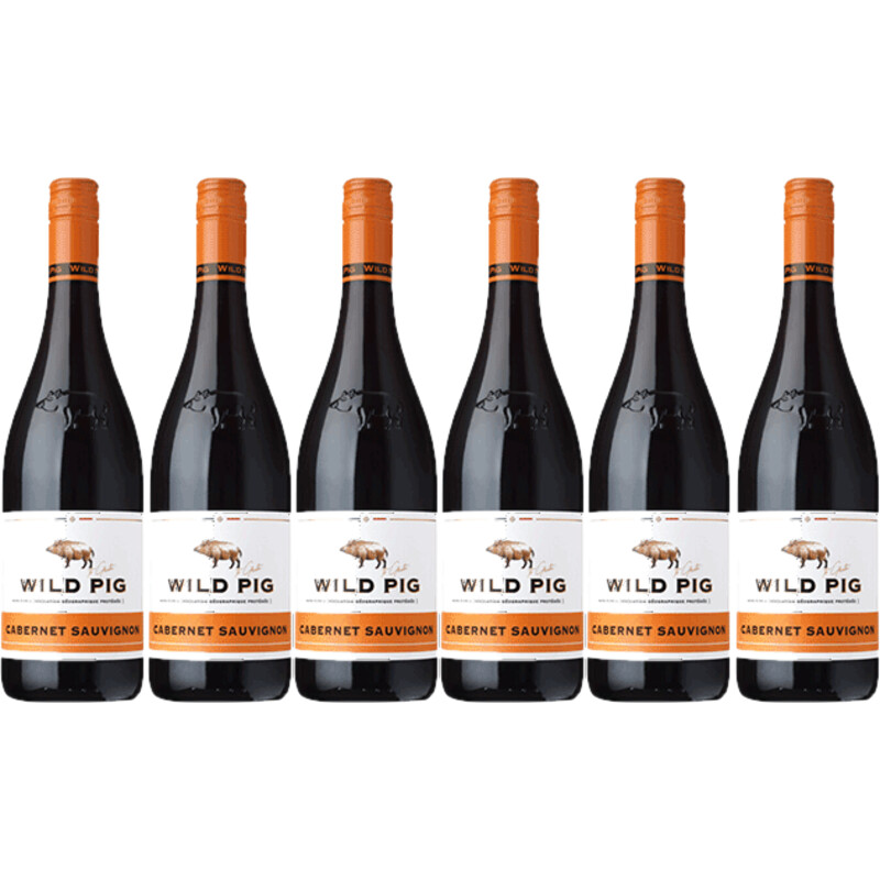 Een afbeelding van Wild Pig Cabernet sauvignon 6 flessen