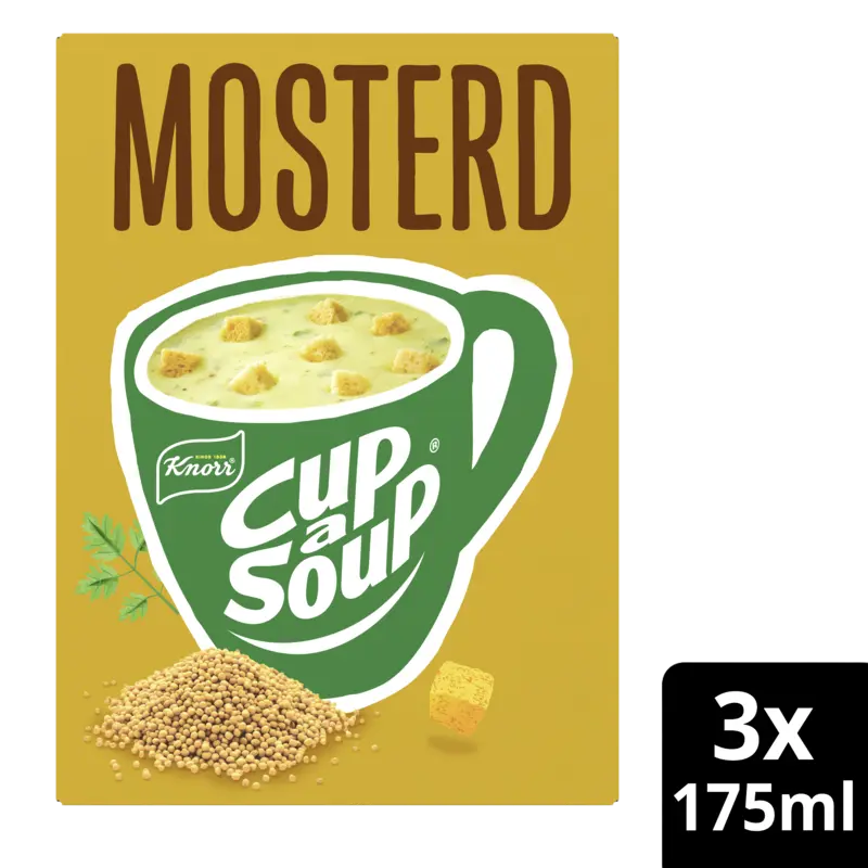 Cup-a-soup mosterd