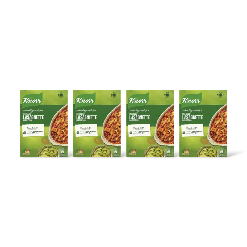 Knorr Lasagnette napoletana 4-pack