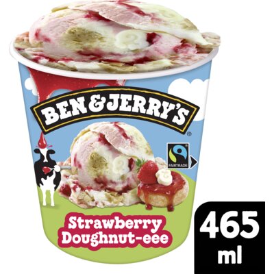 pdp-image-Ben & Jerry's Strawberry doughnut