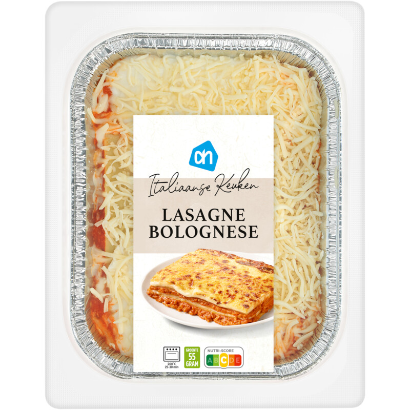 Een afbeelding van AH Lasagne bolognese