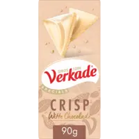 Verkade Specials crisp witte chocolade reep