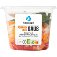 Een afbeelding van AH Pureersaus pompoen salie