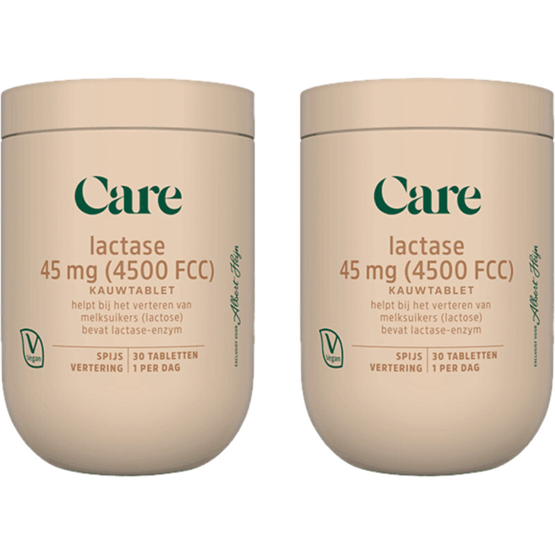 Een afbeelding van Care Lactase 45mg 2-pack