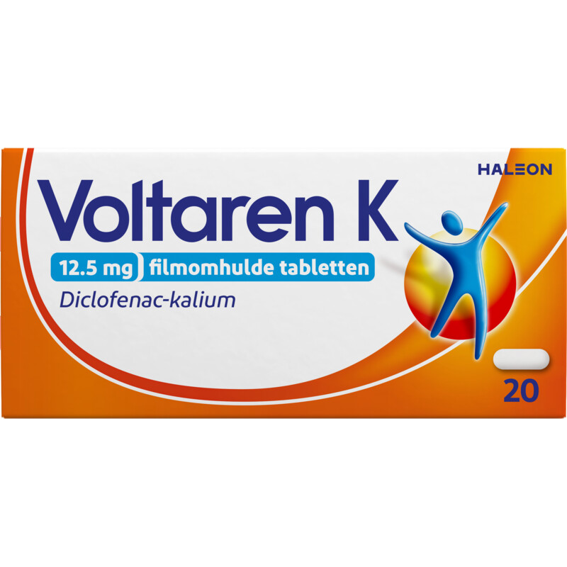 Een afbeelding van Voltaren K 12,5mg filmomhulde tabletten