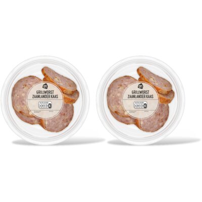 pdp-image-AH Grillworst Zaanlander kaas 2-pack