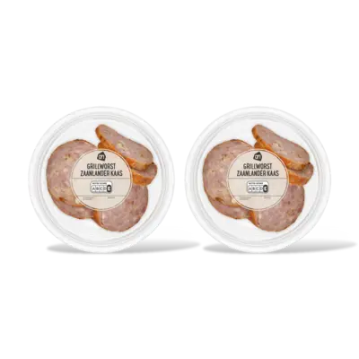 pdp-image-AH Grillworst Zaanlander kaas 2-pack