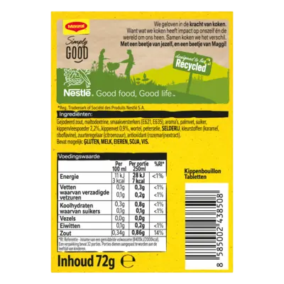 pdp-image-Maggi Kippen bouillon minder zout