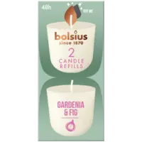 Bolsius Navulling clean light gardenia fig