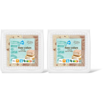 pdp-image-AH Glutenvrij Raw cakes chai&carrot cake 2-pack