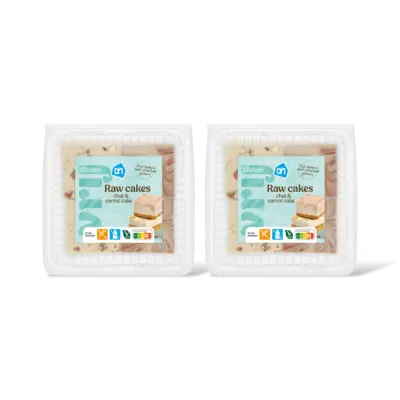 pdp-image-AH Glutenvrij Raw cakes chai&carrot cake 2-pack
