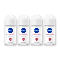 NIVEA Dry comfort anti transpirant rol 4pck