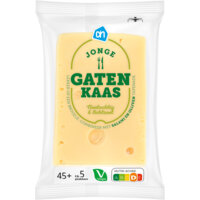 Een afbeelding van AH Jonge gatenkaas 45+ plakken