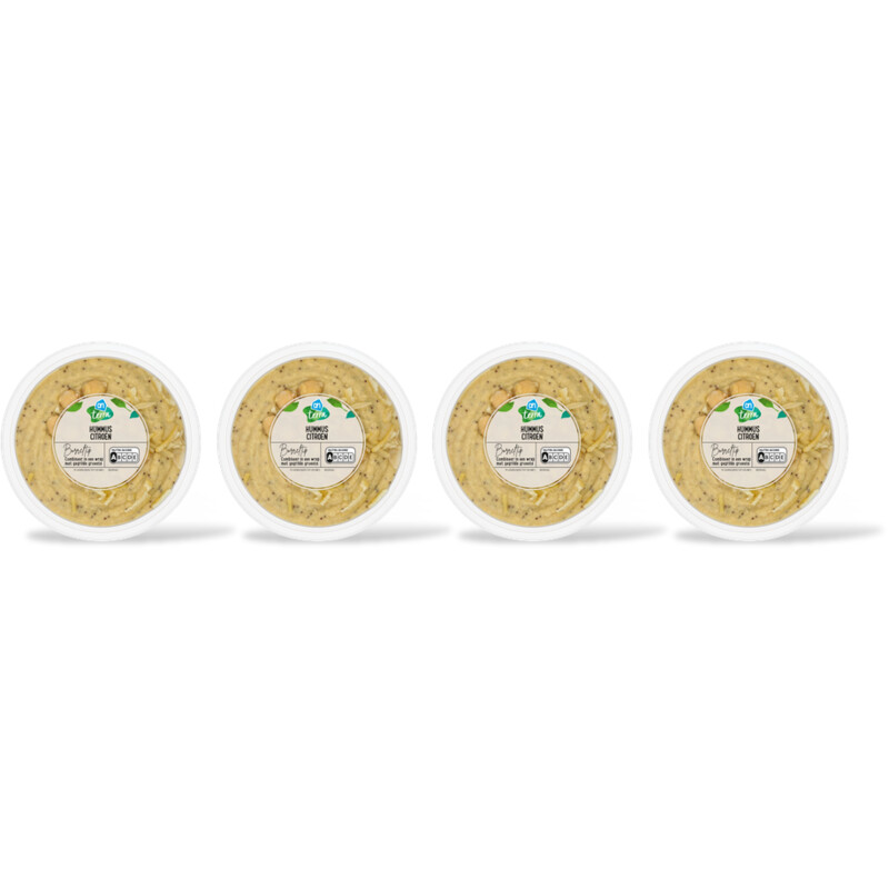 AH Terra Hummus citroen 4-pack