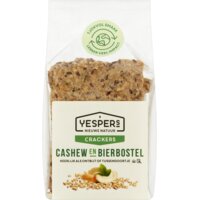 Een afbeelding van Yespers Crackers cashew & bierbostel