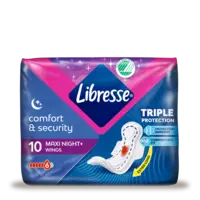 Libresse Maxi goodnight wings maandverband