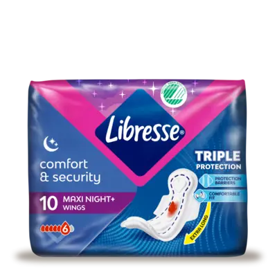 pdp-image-Libresse Maxi goodnight wings maandverband