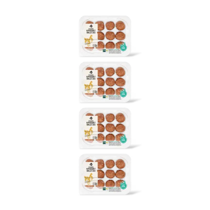 AH Scharrel kipgehaktballetjes 4-pack
