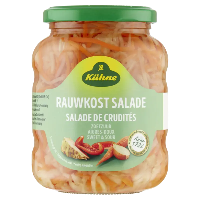 Kühne Rauwkost zoetzuur