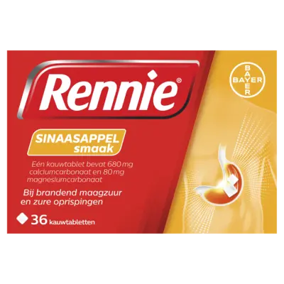 pdp-image-Rennie Kauwtablet sinaasappelsmaak