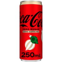 Een afbeelding van Coca-Cola Zero sugar zero caffeïne