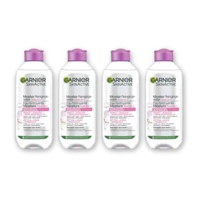 pdp-image-Garnier Gevoelig huid micellair reinigingwtr 4pk